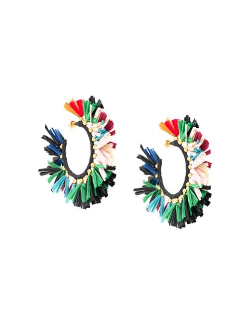 Orecchini multicolor LA DOUBLEJ. | EAR0007RAF001MUL0002